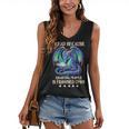 I Read Because Roasting People Is Frowned Upon Dragons Books Women's V-Neck Tank Top