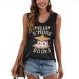 Read S'More Book Marshmallow Book Reading Lover Women's V-Neck Tank Top Read S'More Book Marshmallow Book Reading Lover Women's V-Neck Tank Top