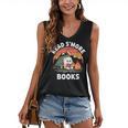 Read S'More Books Cute Campfire Reading Book Lovers Women's V-Neck Tank Top