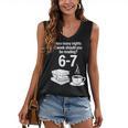 Reading 67 Meme English Teacher Book Lover Women's V-Neck Tank Top