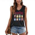 Reading Is My Jam Teacher Student Book Lovers Women's V-Neck Tank Top Reading Is My Jam Teacher Student Book Lovers Women's V-Neck Tank Top