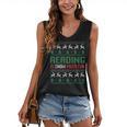 Reading Is Snow Much Fun Winter Bookworm Reading Book Lovers Women's V-Neck Tank Top Reading Is Snow Much Fun Winter Bookworm Reading Book Lovers Women's V-Neck Tank Top