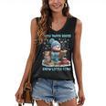 Reading Snow So Many Books Christmas Snow Little Time Women's V-Neck Tank Top Reading Snow So Many Books Christmas Snow Little Time Women's V-Neck Tank Top