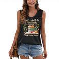 Reading That's What I Do I Read Books And I Know Things Women's V-Neck Tank Top