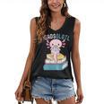 Reads Alotl Shirt Kids Readsolotl Read Axolotl Shirt Books Women's V-Neck Tank Top