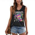 Readsolotl Cute Axolotl Book Lover Reading Women Girls Women's V-Neck Tank Top
