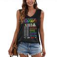 Retro Librarian Book Reader Library Book Reading Women's V-Neck Tank Top