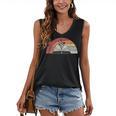 Retro Vintage Wildflowers Book Shirt Book Lover Women's V-Neck Tank Top