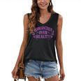 Romantasy Book Reader Aesthetic With Fantasy Feels Women's V-Neck Tank Top