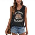 Romantasy I Dust My Shelves But My Books Are Still Filthy Women's V-Neck Tank Top Romantasy I Dust My Shelves But My Books Are Still Filthy Women's V-Neck Tank Top