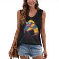 Rubber Duck Rubber Duckie Reading Book Rubber Duckling Women's V-Neck Tank Top Rubber Duck Rubber Duckie Reading Book Rubber Duckling Women's V-Neck Tank Top