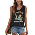 Smut Reader Book Romance Good That Girls Read Dirty Books Women's V-Neck Tank Top Smut Reader Book Romance Good That Girls Read Dirty Books Women's V-Neck Tank Top