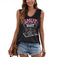 SMUT Slut Provocative Literature Book Club Book Reading Women's V-Neck Tank Top SMUT Slut Provocative Literature Book Club Book Reading Women's V-Neck Tank Top