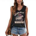 Spicy Books Merch Dark Romance You Had Me At Trigger Warning Women's V-Neck Tank Top