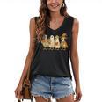 Spooky Halloween Book Lover Halloween Reading Goose Women's V-Neck Tank Top Spooky Halloween Book Lover Halloween Reading Goose Women's V-Neck Tank Top