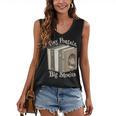Tiny Portals Big Stories Book Nook Fantasy Gateway Women's V-Neck Tank Top Tiny Portals Big Stories Book Nook Fantasy Gateway Women's V-Neck Tank Top