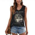 Tired Moms Book Club Dark Floral Coffee Skeleton Women's V-Neck Tank Top Tired Moms Book Club Dark Floral Coffee Skeleton Women's V-Neck Tank Top