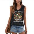 History Book Education Freedom Teacher Women Men Kids Women's V-Neck Tank Top History Book Education Freedom Teacher Women Men Kids Women's V-Neck Tank Top