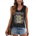 History Month Books Retro Black African Teacher Women Women's V-Neck Tank Top History Month Books Retro Black African Teacher Women Women's V-Neck Tank Top
