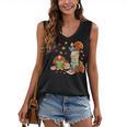 Turkey Reading Books Fall Librarian Book Lover Teacher Kids Women's V-Neck Tank Top Turkey Reading Books Fall Librarian Book Lover Teacher Kids Women's V-Neck Tank Top