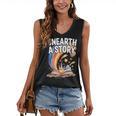 Unearth A Story Rainbow Treasure Book Women's V-Neck Tank Top