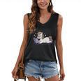 Unicorn Bookworm Believe In Yourself Cute And Inspirational Women's V-Neck Tank Top