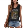 Unsociable And Taciturn Jane Austin Quote Book Classic Lit Women's V-Neck Tank Top