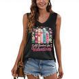 Valentine All Booked For Valentine Book Lovers Teacher Kid Women's V-Neck Tank Top
