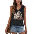 Vintage Cute Gnome Reading Book Coffee Latte Men Women Kids Women's V-Neck Tank Top Vintage Cute Gnome Reading Book Coffee Latte Men Women Kids Women's V-Neck Tank Top