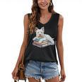 West Highland Terrier Books Dog Breed Westie Women's V-Neck Tank Top