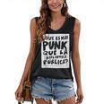 What's More Punk Than The Public Library Book Lover Women's V-Neck Tank Top What's More Punk Than The Public Library Book Lover Women's V-Neck Tank Top