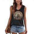 Wild About Reading Books Reader Lover Bookworm Librarian Women's V-Neck Tank Top Wild About Reading Books Reader Lover Bookworm Librarian Women's V-Neck Tank Top