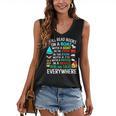 I Will Read Books On A Boat & Everywhere Women's V-Neck Tank Top I Will Read Books On A Boat & Everywhere Women's V-Neck Tank Top