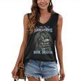 In A World Of Bookworms Be A Book Dragon Book Lover Reader Women's V-Neck Tank Top In A World Of Bookworms Be A Book Dragon Book Lover Reader Women's V-Neck Tank Top