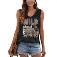 Zoo Animals Wild About Reading Books Reader Lover Librarian Women's V-Neck Tank Top Zoo Animals Wild About Reading Books Reader Lover Librarian Women's V-Neck Tank Top