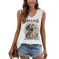 Abraxos Flower Garden Club Book Lover Fantasy Dragon Bookish Women's V-Neck Tank Top