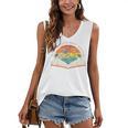 Ban Bigots Not Books Women's V-Neck Tank Top