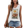 Book Reading Tarot Card The Reader Women's V-Neck Tank Top