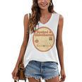 Booked & Unbothered Book Lover Tee Women's V-Neck Tank Top