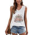 All Booked For Valentines Book Lover Romance Women's V-Neck Tank Top All Booked For Valentines Book Lover Romance Women's V-Neck Tank Top