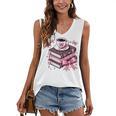 All Booked For Valentine's Teacher Coquette Bow Coffee Book Women's V-Neck Tank Top All Booked For Valentine's Teacher Coquette Bow Coffee Book Women's V-Neck Tank Top