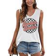 Bookish Baddie Retro Aesthetic Typography Women's V-Neck Tank Top Bookish Baddie Retro Aesthetic Typography Women's V-Neck Tank Top