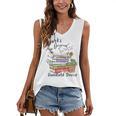 Books Original Handheld Device Reader Literacy Book Lover Women's V-Neck Tank Top Books Original Handheld Device Reader Literacy Book Lover Women's V-Neck Tank Top