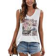 Born To Read Forced To Work Booklover -Adults Book Lovers Casual Grey Small Women's V-Neck Tank Top