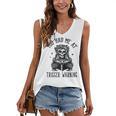 Buy Me Books And Tell Me To STFUATTDLAGG Outfits Spicy Smutty Book Reader You Had Me At Trigger Warning Women's V-Neck Tank Top