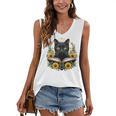Cat For Women Book Lover Cute Cat And Book Women's V-Neck Tank Top Cat For Women Book Lover Cute Cat And Book Women's V-Neck Tank Top