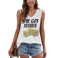 Comic Book For Men Women Comic Book Collector Women's V-Neck Tank Top Comic Book For Men Women Comic Book Collector Women's V-Neck Tank Top