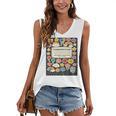 Composition Notebook Costume Teacher Matching Halloween Book Women's V-Neck Tank Top
