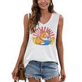 Corgi Dog Reading Book Book Lover Dog Lover Women's V-Neck Tank Top