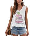 Cute Book Lover Frog Pretty Girls Read Books Kawaii Reading Women's V-Neck Tank Top Cute Book Lover Frog Pretty Girls Read Books Kawaii Reading Women's V-Neck Tank Top